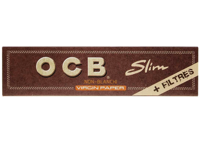 OCB Slim long non-blanchies avec carton : découvrez les OCB Slim long