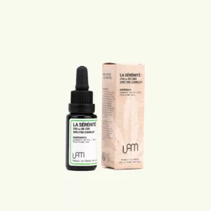 Huile de CBD 250mg Spectre Complet La Sérénité La Ferme Médicale