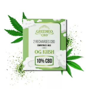 Boite de cartouches OG KUSH Greeneo Wilo